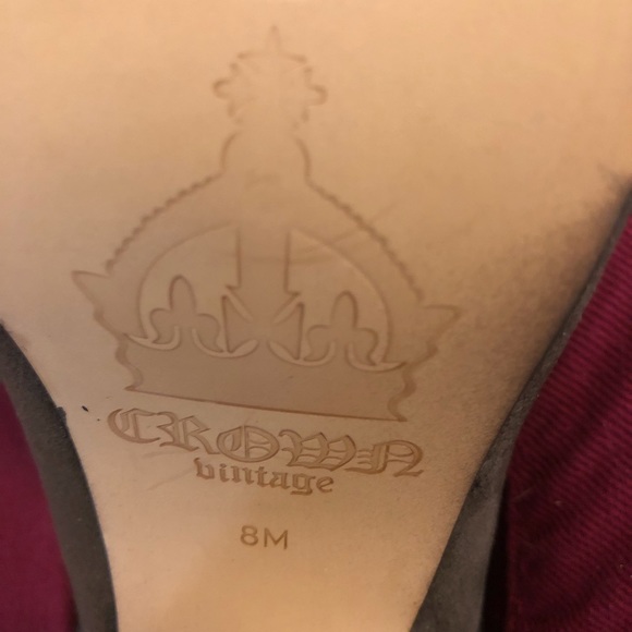 NWOT! Crown Vintage taupe booties, 7.5 - Picture 8 of 8